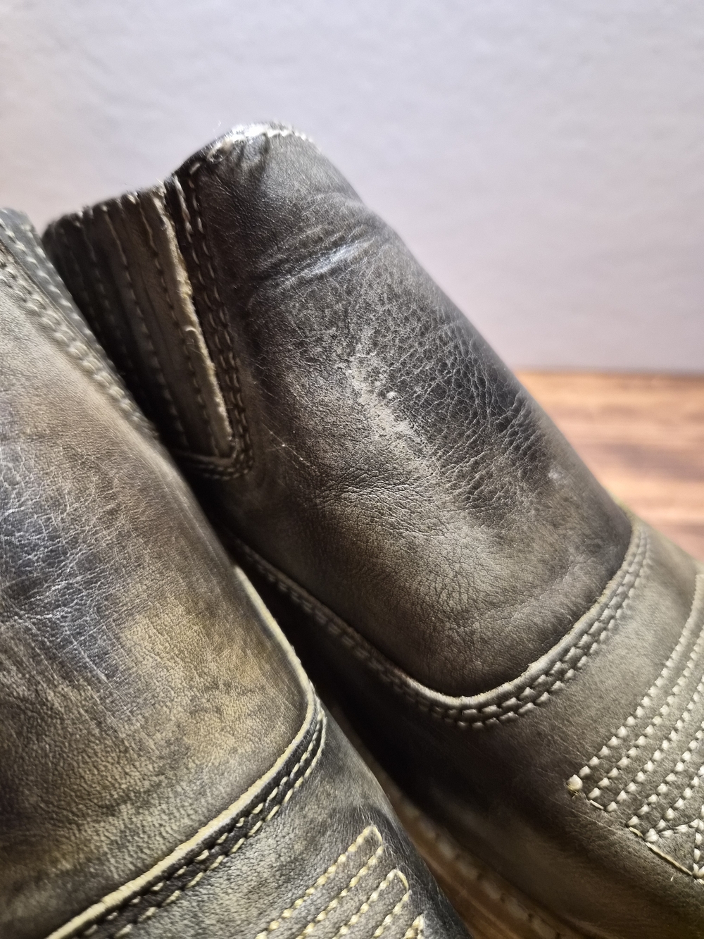 NWOT Freebird by Steven Olive Green Leather Ankle Booties - Picture 5 of 5